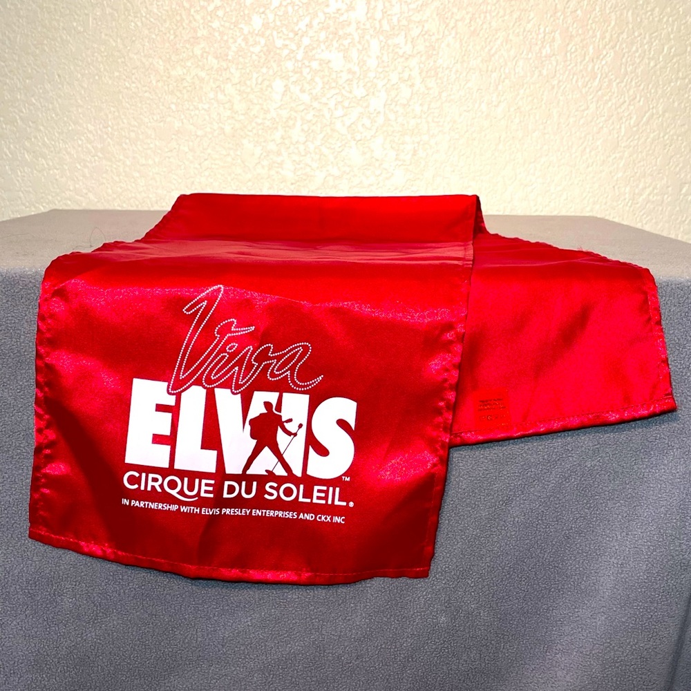 Viva Elvis Cirque du Soleil Las Vegas Red Sash